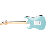 Fender Squier FSR Sonic® Stratocaster® HSS, Maple Fingerboard, White Pickguard, Tropical Turquoise