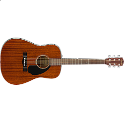 Fender  CD-60S Dreadnought, Walnut Fingerboard, All-Mahogany 