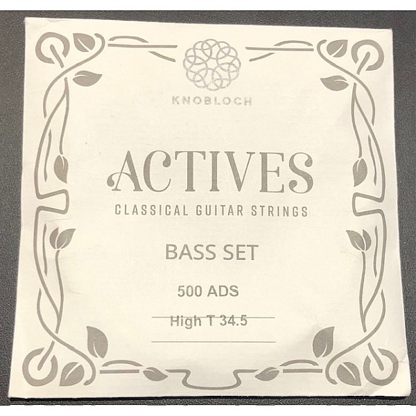 Knobloch 500ADS Double Silver CX Carbon High Tension bass string set