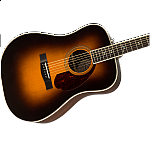 Fender PM-1 Deluxe Dreadnought, Vintage Sunburst