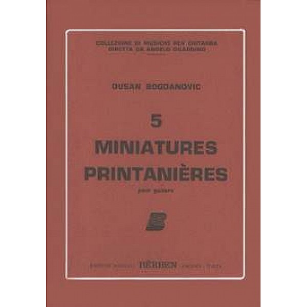 Bogdanovic, Dusan - 5 Miniatures Printaniéres