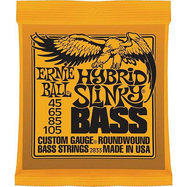 Ernie Ball Bass Hybrid Slinky - Struny pre elektrickú basgitaru 45/105