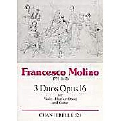 Molino, Francesco - 3 Duos Opus 16