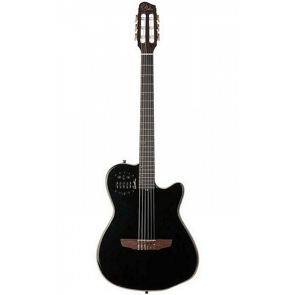 Godin ACS Nylon Slim BK - Elektroakustická MIDI gitara