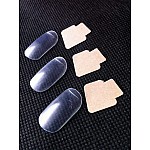 Guitar Nails Kit - Natural Nails refill, veľkosť 3/S