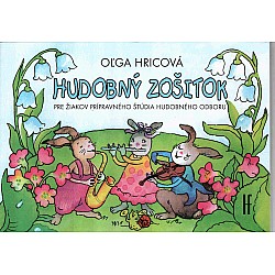 Hudobný zošitok - Pre žiakov prípravného štúdia hudobného odboru