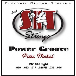 S.I.T. PN 1046 struny pre elektrickú gitaru Pure Nickel 10-46