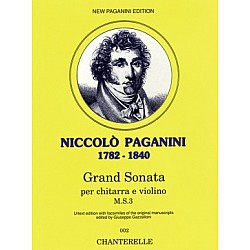 Paganini, Niccolò - Grand Sonata M.S.3