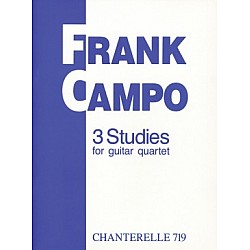 Campo, Frank - 3 Studies for guitar quartet