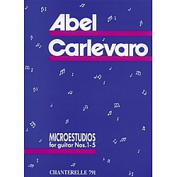 Carlevaro, Abel - Microestudios for guitar Nos.1-5