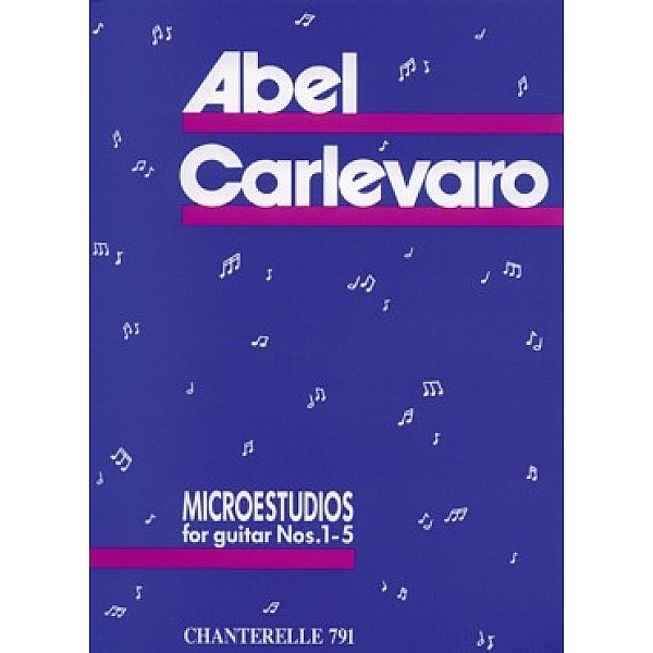 Carlevaro, Abel - Microestudios for guitar Nos.1-5