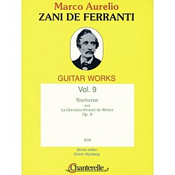 Zani de Ferranti, Marco Aurelio -   Nocturne sur La Derniere Pensée de Weber op.9