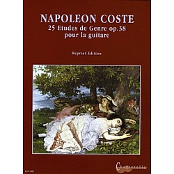 Coste, Napoléon - 25 Etudes de Genre Op.38