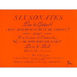 Porro, Pierre - 6 Sonatas and Ouverture from Glück No.10 Op.11