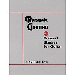 Gnattali, Radames - 3 Concert Studies for Guitar 