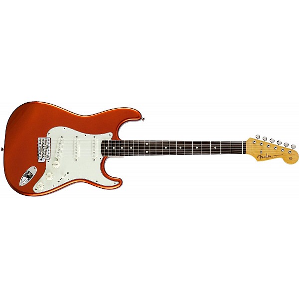 Fender Japan Traditional '60s Stratocaster Rosewood in Candy Tangerine MIJ