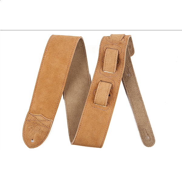 Fender Suede Strap, Tan - pás na gitaru