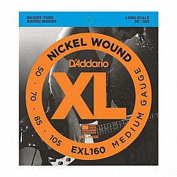 D´Addario EXL160 050/105 struny na basgitaru, nikel