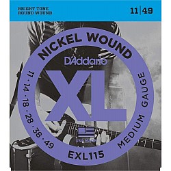 D´Addario EXL 115 - Struny pre elektrickú gitaru 011/049