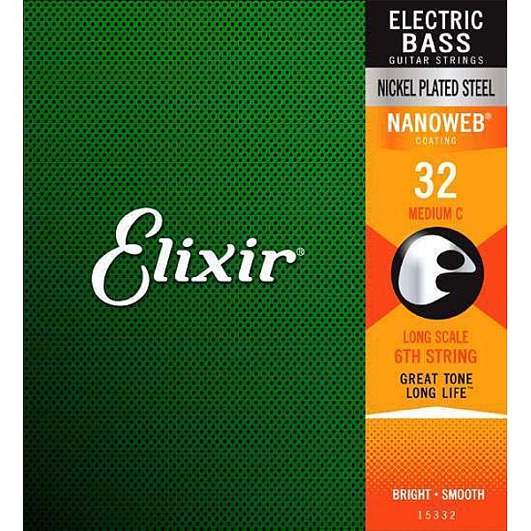 Elixir Bass 15332 Nanoweb - Struna pre el. basgitaru 032