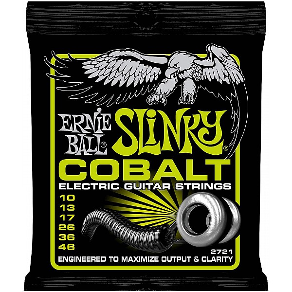 Ernie Ball 2721 - Cobalt Slinky 010/046  - struny pre el. gitaru