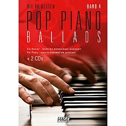 Hage - Pop Piano Ballads 4    EH 3959