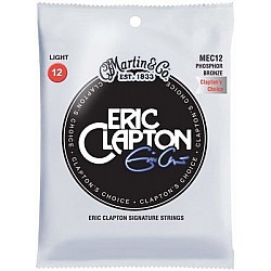 Martin MEC12 - Eric Clapton - struny na akustickú gitaru Phosphor Bronze 012/054